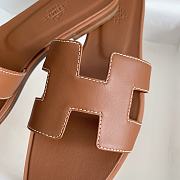Fortok Hermes Sandals Brown - 3