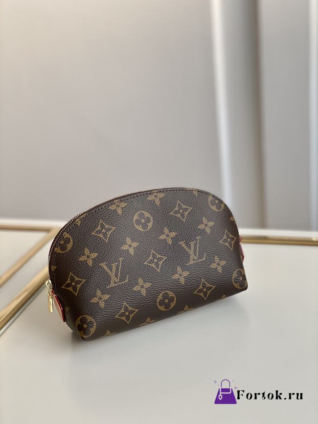 Fortok Louis Vuitton Cosmetic Pouch M47515 19x12x6cm  - 1