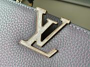 Fortok Louis Vuitton Capucines BB Bag Purple M59868 27x18x9cm - 3