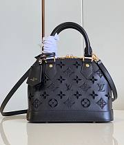 Fortok Louis Vuitton Alma BB Bag Black M22878 23.5x17.5x11.5cm - 1