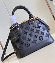 Fortok Louis Vuitton Alma BB Bag Black M22878 23.5x17.5x11.5cm - 6