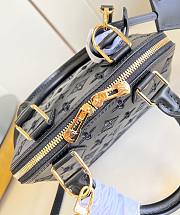 Fortok Louis Vuitton Alma BB Bag Black M22878 23.5x17.5x11.5cm - 4