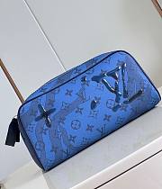 Fortok Louis Vuitton Dopp Kit Bag Monogram Aquagarden M82337 28x15x16.5cm - 1