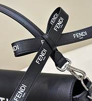 Fortok Fendi By Marc Jacobs Bag Baguette Black Leather 26×5×15cm - 5