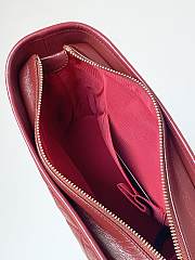 Fortok Chanel Gabrielle Medium Hobo Bag Burgundy 27cm - 3
