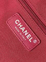 Fortok Chanel Gabrielle Medium Hobo Bag Burgundy 27cm - 2