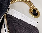 Fortok Fendi Nappa Bicolor Baguette Chain Bag 27×6×13cm - 6