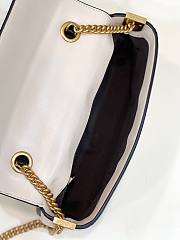 Fortok Fendi Nappa Bicolor Baguette Chain Bag 27×6×13cm - 3