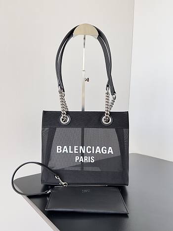 Fortok Balenciaga Duty Free Bag Black 22.9x18.8x10.9cm