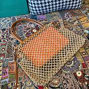 Fortok Goyard Aligre Bag Orange 30x34x7cm - 6