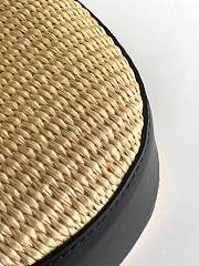 Fortok Prada Woven Cleo Shoulder Bag 27x19x5cm - 4