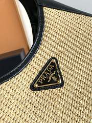 Fortok Prada Woven Cleo Shoulder Bag 27x19x5cm - 3