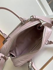 Fortok Prada Logo Shoulder Bag Pink 24x12.5x7cm - 5