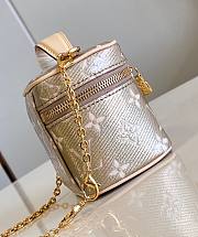 Fortok Louis Vuitton Micro Vanity Bag Beige M22920 11x10x8cm - 5