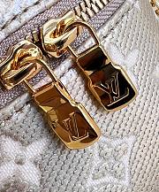 Fortok Louis Vuitton Micro Vanity Bag Beige M22920 11x10x8cm - 2