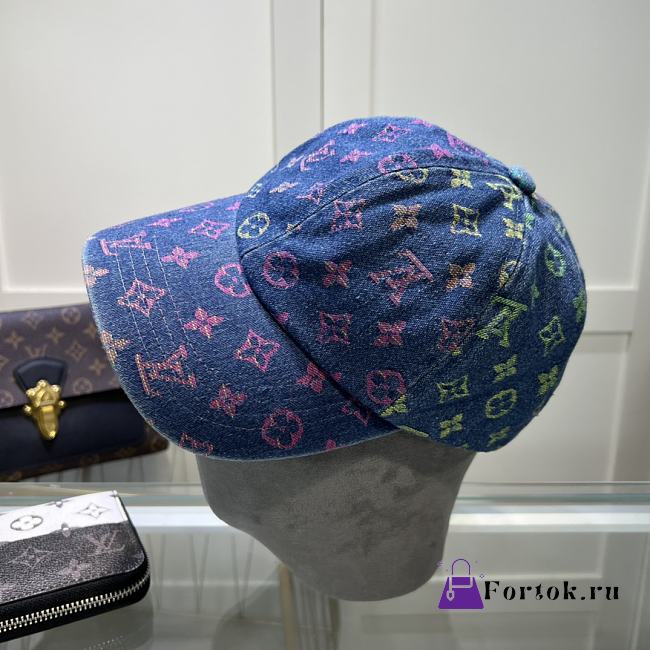 Fortok Louis Vuitton Hat Denim - 1