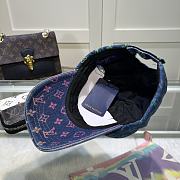 Fortok Louis Vuitton Hat Denim - 4