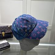 Fortok Louis Vuitton Hat Denim - 3