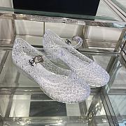 Fortok Chanel Plastic Sandals White - 1