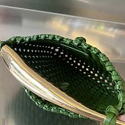 Fortok Bottega Veneta Braided Sardine Bag Green 29x24x7cm - 2