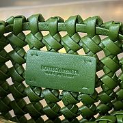 Fortok Bottega Veneta Braided Sardine Bag Green 29x24x7cm - 6