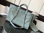 Fortok Chanel 23 Denim Tote Bag 38x30x22cm - 6