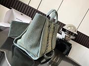 Fortok Chanel 23 Denim Tote Bag 38x30x22cm - 5