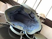 Fortok Chanel 23 Denim Tote Bag 38x30x22cm - 4