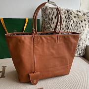 Fortok Goyard Aniou Tote Bag Black and Brown 30×14×25cm - 4