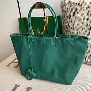 Fortok Goyard Aniou Tote Bag Green 30×14×25cm - 4