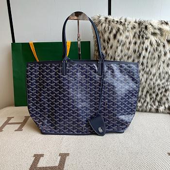 Fortok Goyard Aniou Tote Bag Blue 30×14×25cm