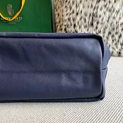 Fortok Goyard Aniou Tote Bag Blue 30×14×25cm - 5