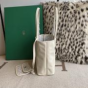 Fortok Goyard Mini Tote Bag White 28cm - 2