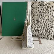 Fortok Goyard Mini Tote Bag White 28cm - 5