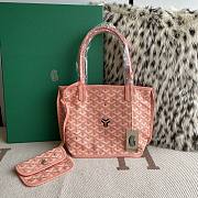 Fortok Goyard Mini Tote Bag Pink 28cm - 1