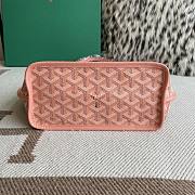 Fortok Goyard Mini Tote Bag Pink 28cm - 3