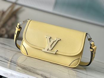 Fortok Louis Vuitton Buci Bag Yellow M59386 24.5 x 15.5 x 9cm