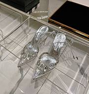 Fortok Aquazzura High Heels Silver - 1