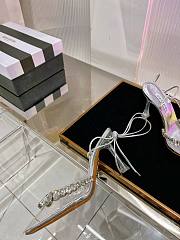 Fortok Aquazzura High Heels Silver - 2