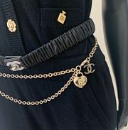 Fortok Chanek 23SS Waist Chain Black - 6