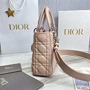 Fortok Dior Lady Bag Beige 20.5x8.5x17cm - 6