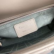 Fortok Dior Lady Bag Beige 20.5x8.5x17cm - 4
