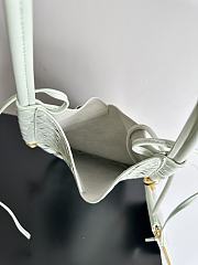 Fortok Bottega Veneta Solstice Shoulder Bag White 26x3x30cm - 6