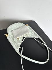 Fortok Bottega Veneta Solstice Shoulder Bag White 26x3x30cm - 2