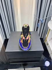 Balmain Neoprene and Leather Unicorn Low-Top Sneakers Multicolor - 2