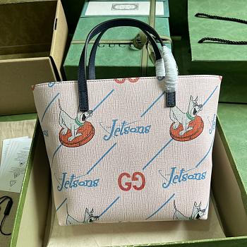 Fortok Gucci Kids Jetsons Print Shopping Bag 20.5x20x10cm