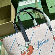 Fortok Gucci Kids Jetsons Print Shopping Bag 20.5x20x10cm - 3