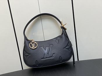 Fortok Louis Vuitton Mini Moon Bag Black M82391 20.5x11x5cm