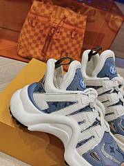 Fortok Louis Vuitton Archlight Sneaker Denim Blue - 5