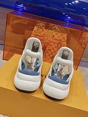 Fortok Louis Vuitton Archlight Sneaker Denim Blue - 4